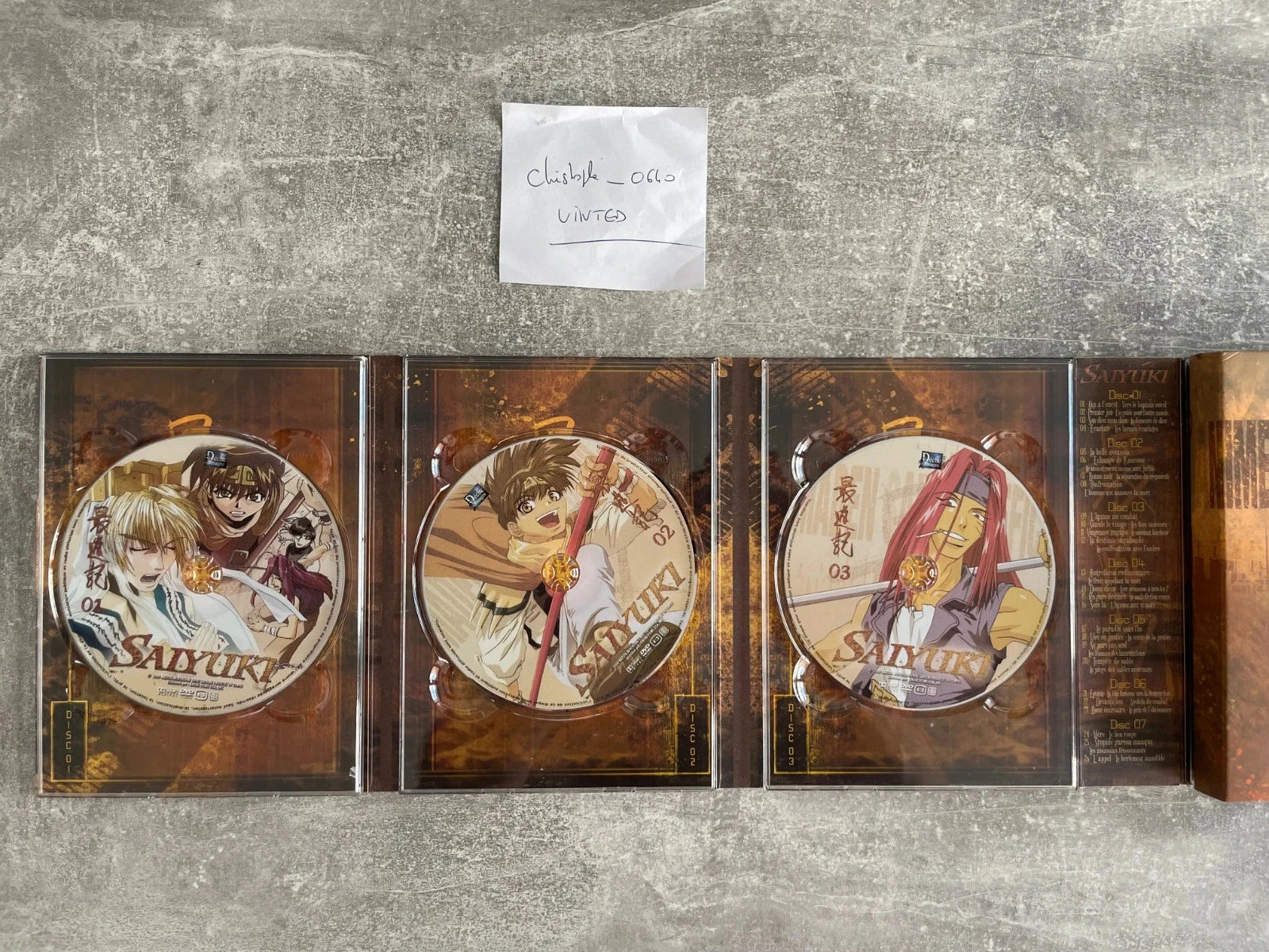 Coffret Edição colecionador 8 DVD mangá Saiyuki a lenda do rei dos macacos, em VOST + VF. – photo 10